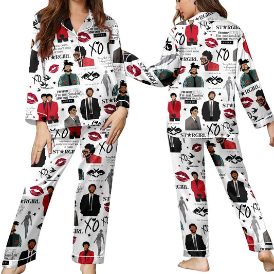 PREMIUM THE WEEKND PYJAMAS SET GIFT FOR FAN