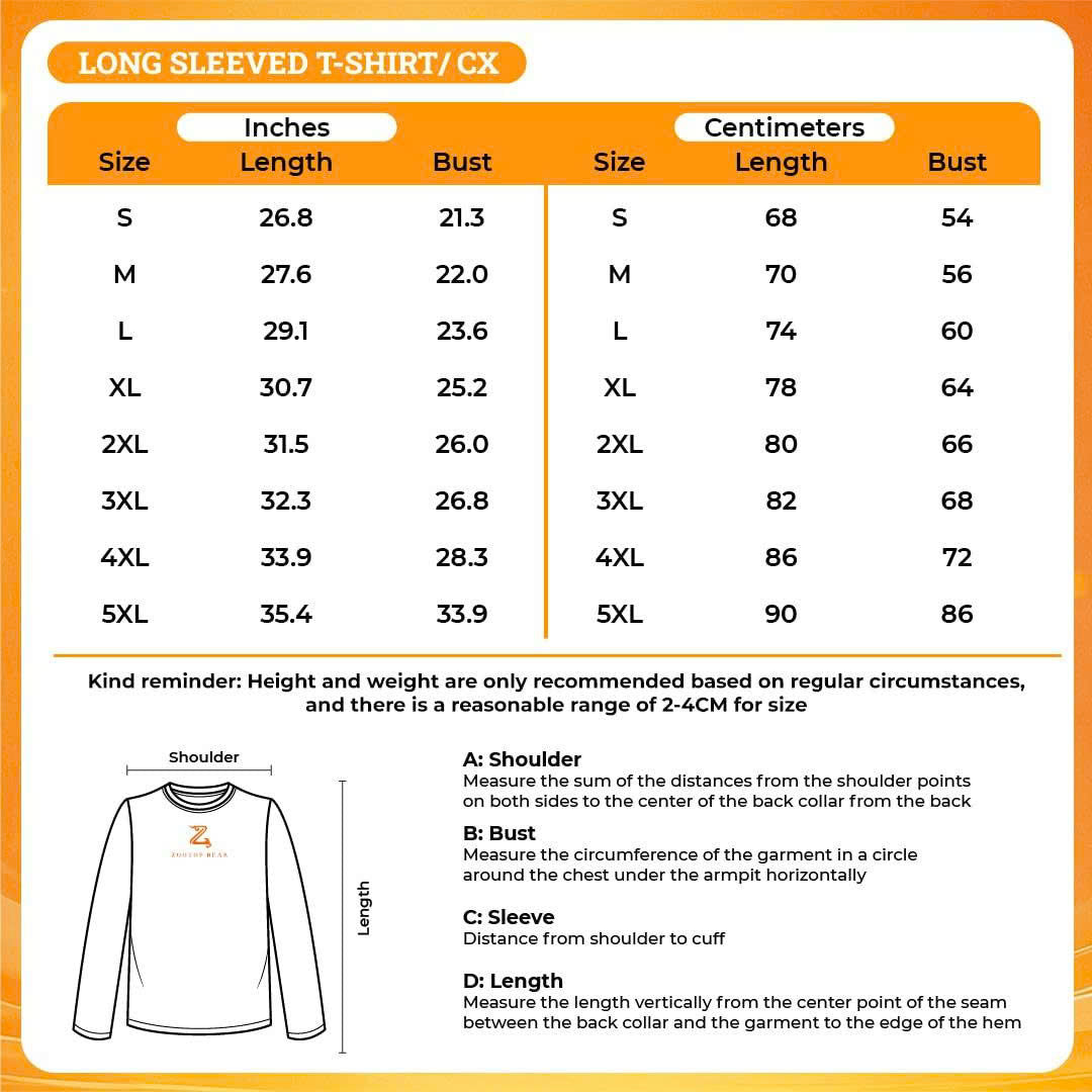 LIMITED EDITION - NEW CUSTOMIZED LONG SLEEVED T-SHIRT