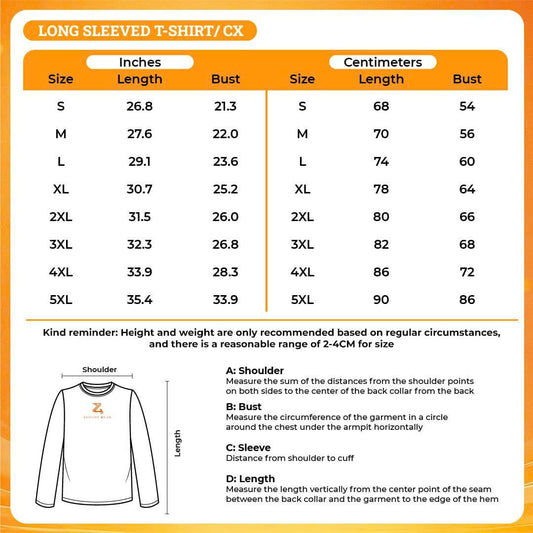 LIMITED EDITION - NEW CUSTOMIZED LONG SLEEVED T-SHIRT