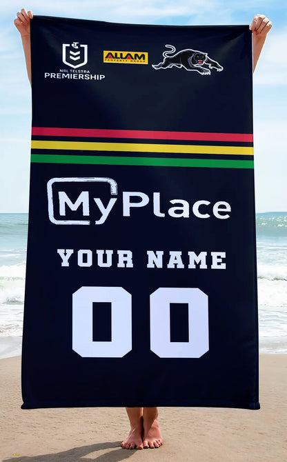 LIMITED EDITION - NEW 02 PPT PERSONALIZED BEACH TOWEL GIFT FOR FANS