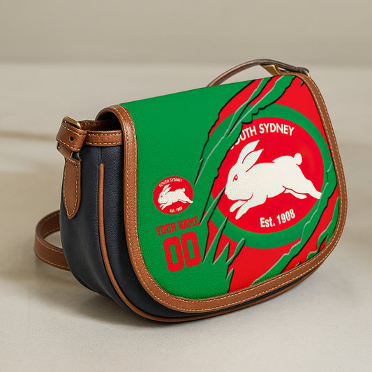 NRL 2025 Custom Saddle Bag