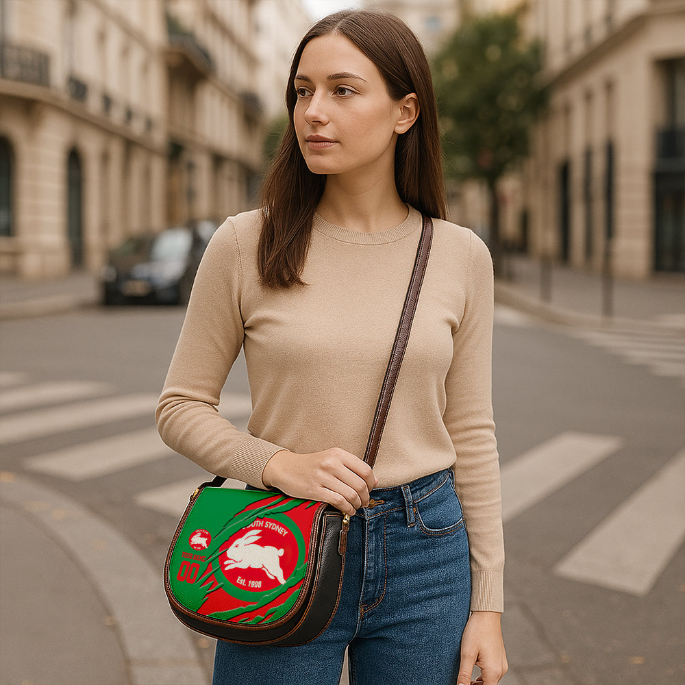 NRL 2025 Custom Saddle Bag