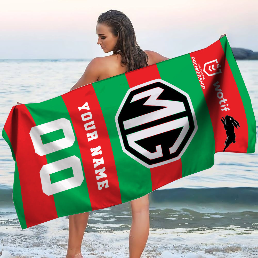 LIMITED EDITION - NEW 07 SSR PERSONALIZED BEACH TOWEL GIFT FOR FANS