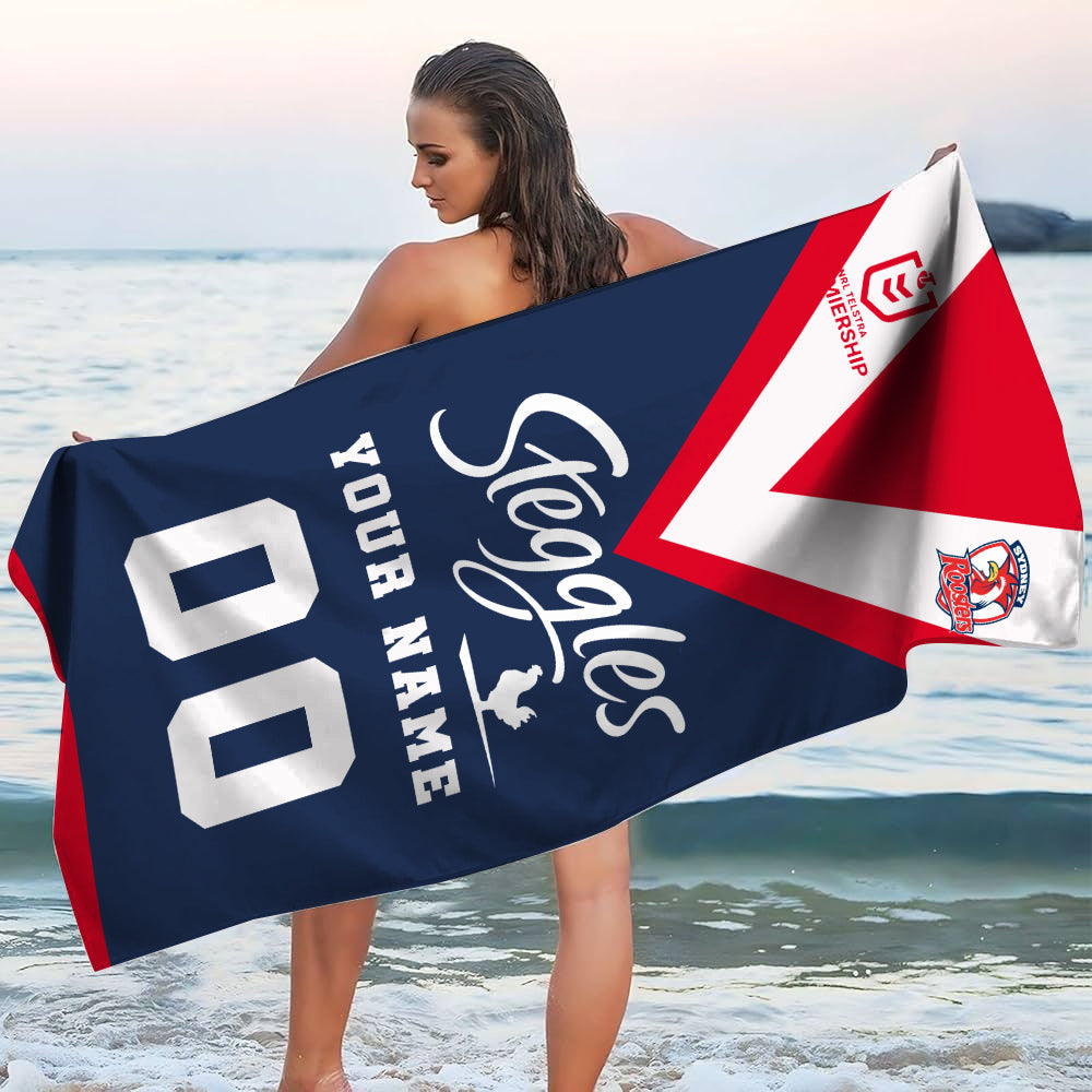 LIMITED EDITION - NEW 15 SRT PERSONALIZED BEACH TOWEL GIFT FOR FANS