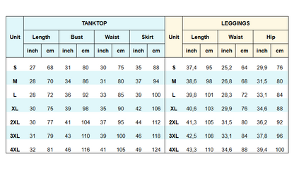 New Premium Elvis Presley Leggings & Hollow Tank Top Set - EVPLCAO01