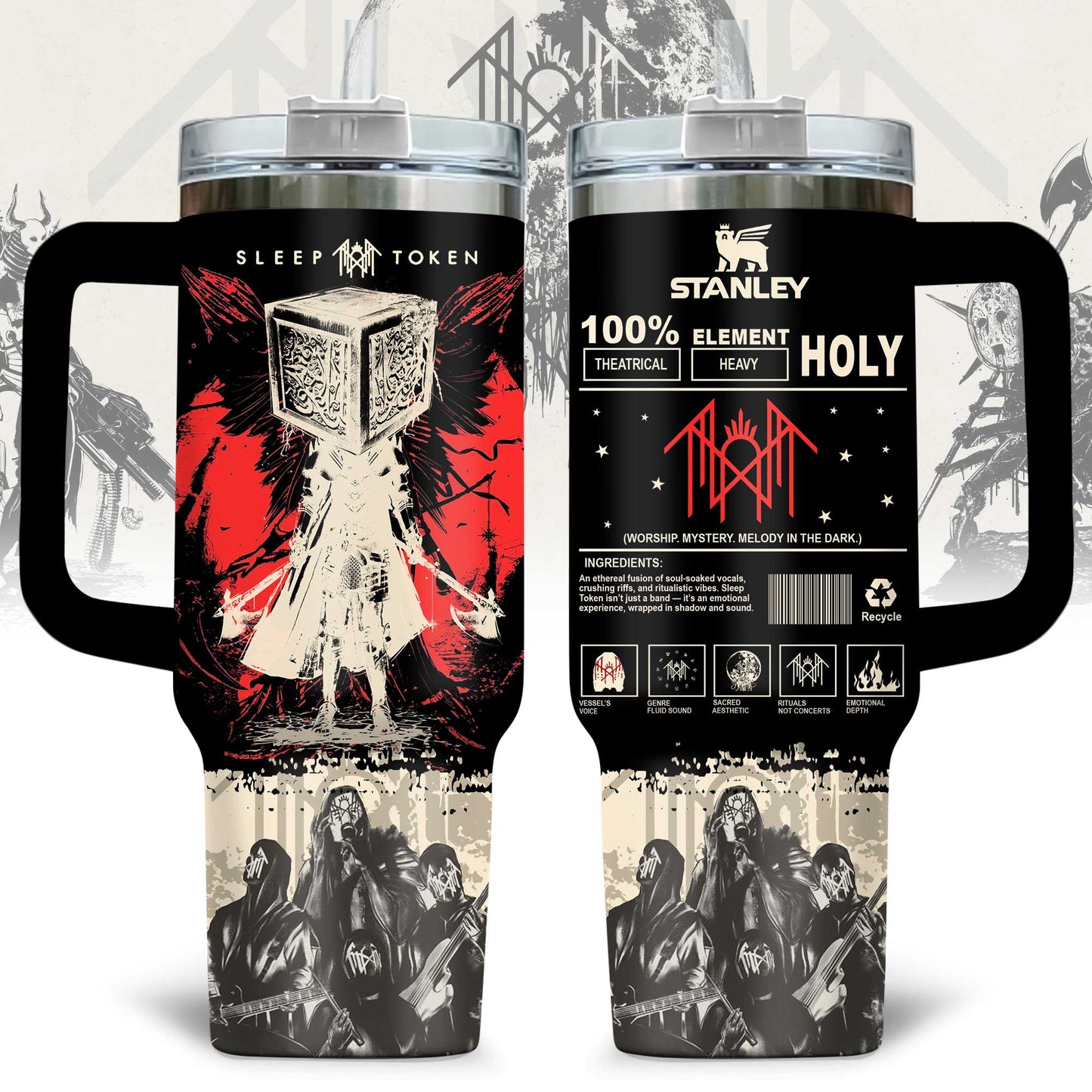 SLTK SLEEP TOKEN TUMBLER 40 OZ - THE PERFECT GIFT