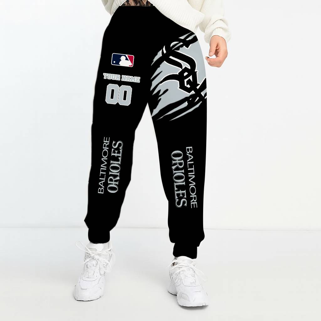LIMITED EDITION - NEW CUSTOMIZED MLB26 CWS CHICAGO WHITE SOX UNISEX LONG PANTS