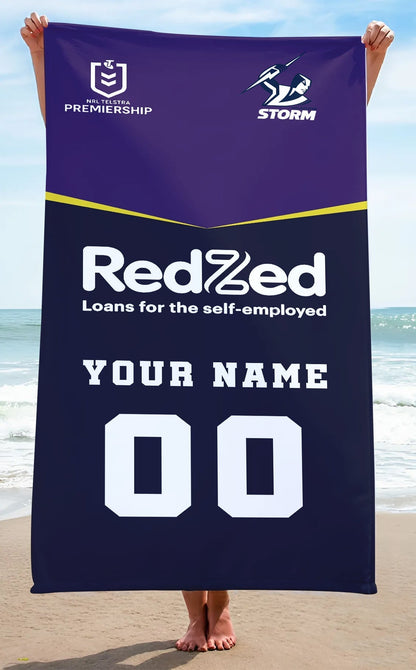 LIMITED EDITION - NEW 10 MBS PERSONALIZED BEACH TOWEL GIFT FOR FANS