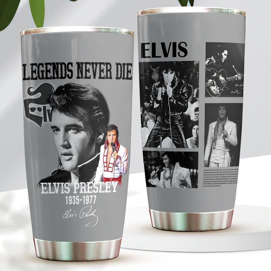 New Premium Elvis Presley Tumbler - EVPLCAO13