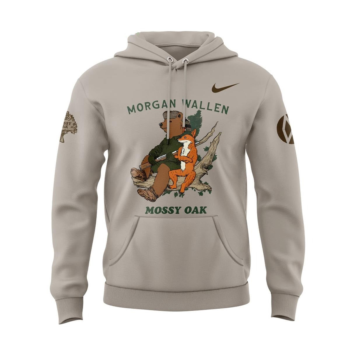 Morgan Wallen x Mossy Oak Hoodie (Kids & Adults)