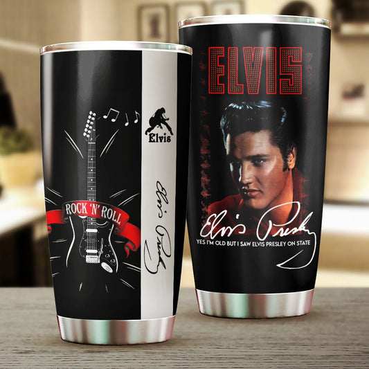 New Premium Elvis Presley Tumbler - EVPLCAO06