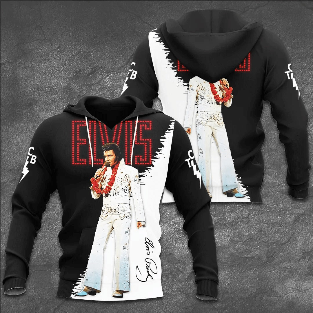 New Premium Elvis Presley Unisex T-shirt & Hoodie - EVPLCAO25