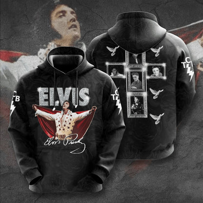 New Premium Elvis Presley Unisex T-shirt & Hoodie - EVPLCAO23