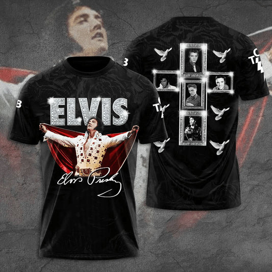 New Premium Elvis Presley Unisex T-shirt & Hoodie - EVPLCAO23