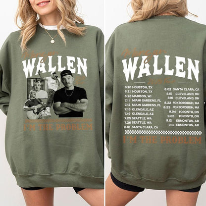 Retro Morgan Wallen Tour Sweatshirt