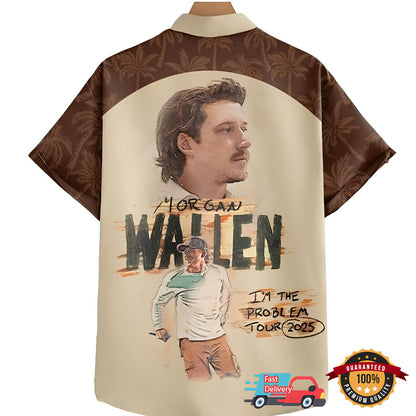 Morgan Wallen I’m The Problem Hawaiian Shirt