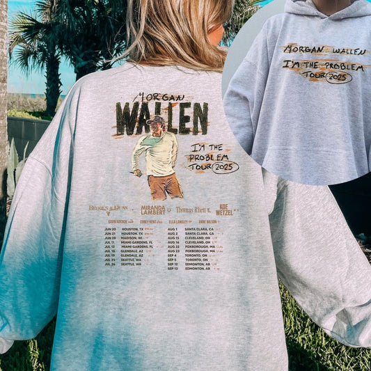 Retro Morgan Wallen Tour Sweatshirt