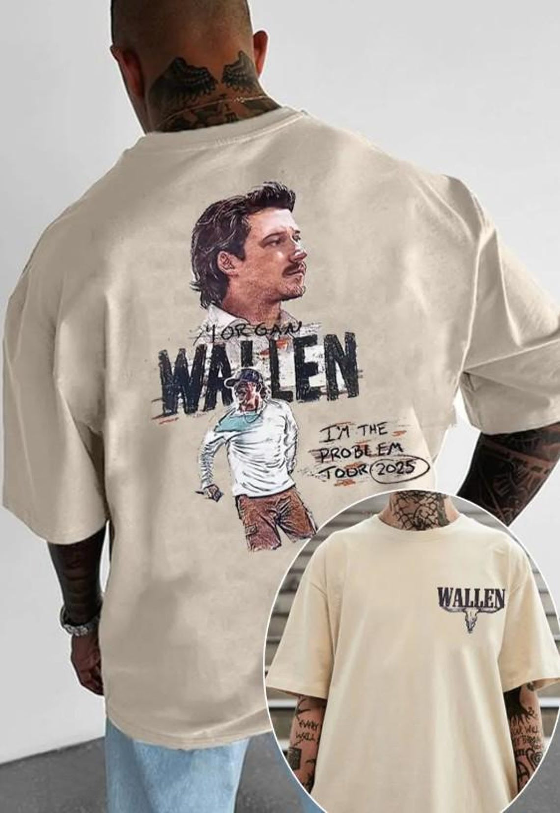 Morgan Wallen I’m The Problem Tour 2025 T-Shirt