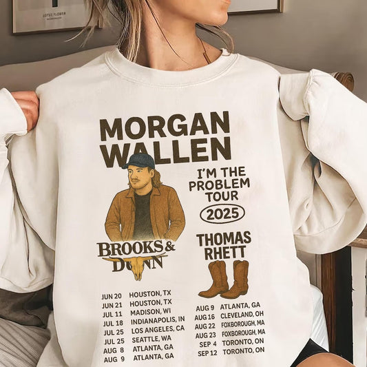Retro Morgan Wallen Tour Sweatshirt