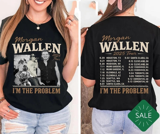 Morgan Wallen I’m The Problem Tour 2025 T-Shirt