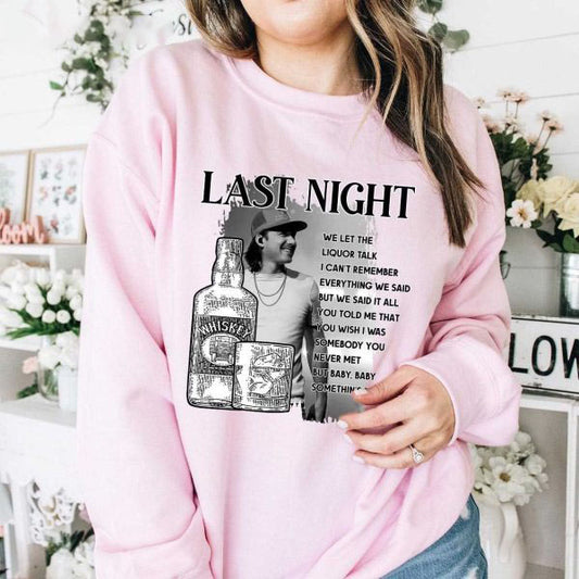 Retro Morgan Wallen Tour Sweatshirt