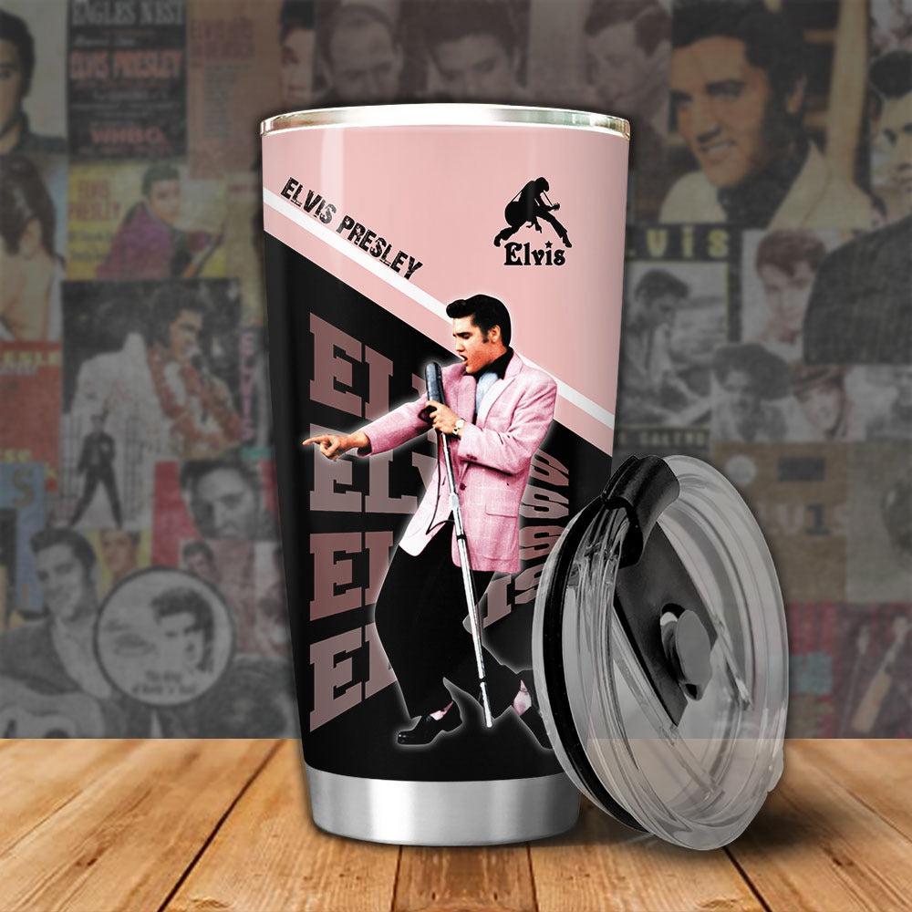 New Premium Elvis Presley Tumbler - EVPLCAO05