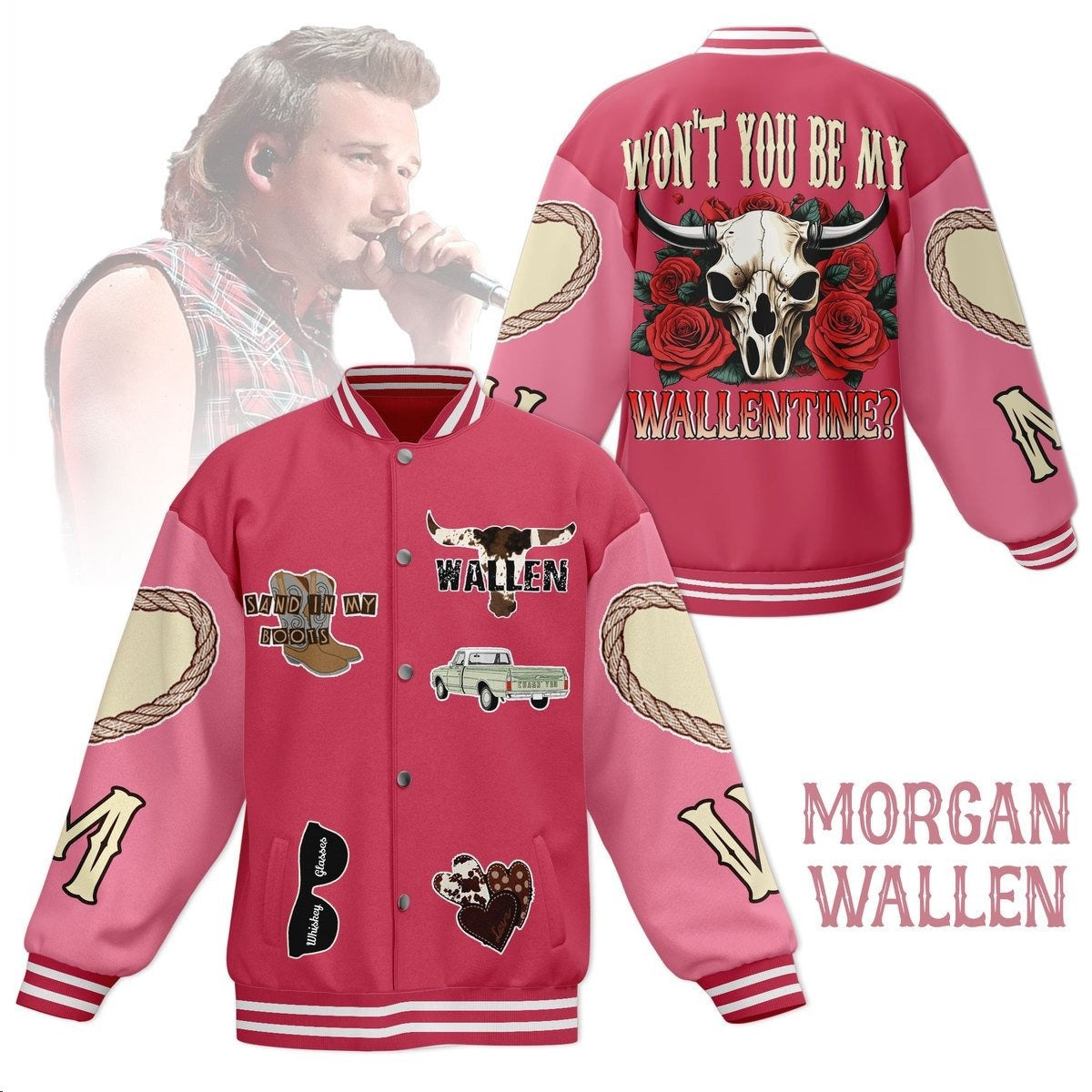 Morgan Wallen Baseball & Bomber Jacket