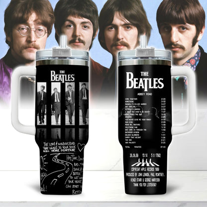 NEW PREMIUM THE BEATLES 40OZ TUMBLER