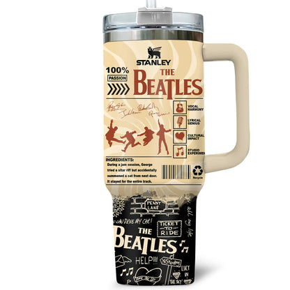 NEW PREMIUM THE BEATLES 40OZ TUMBLER