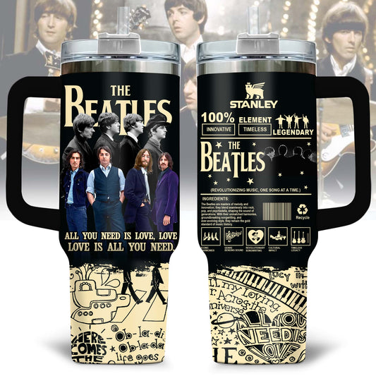 NEW PREMIUM THE BEATLES 40OZ TUMBLER