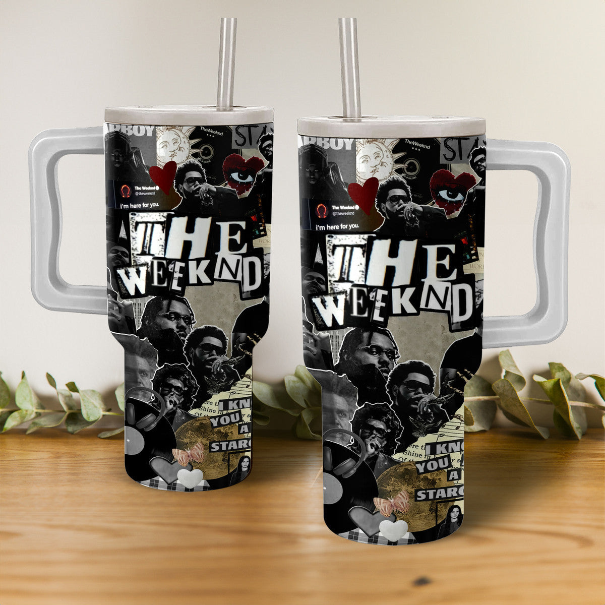 THE WEEKND PREMIUM LIMITED EDITION TUMBLER 40 OZ