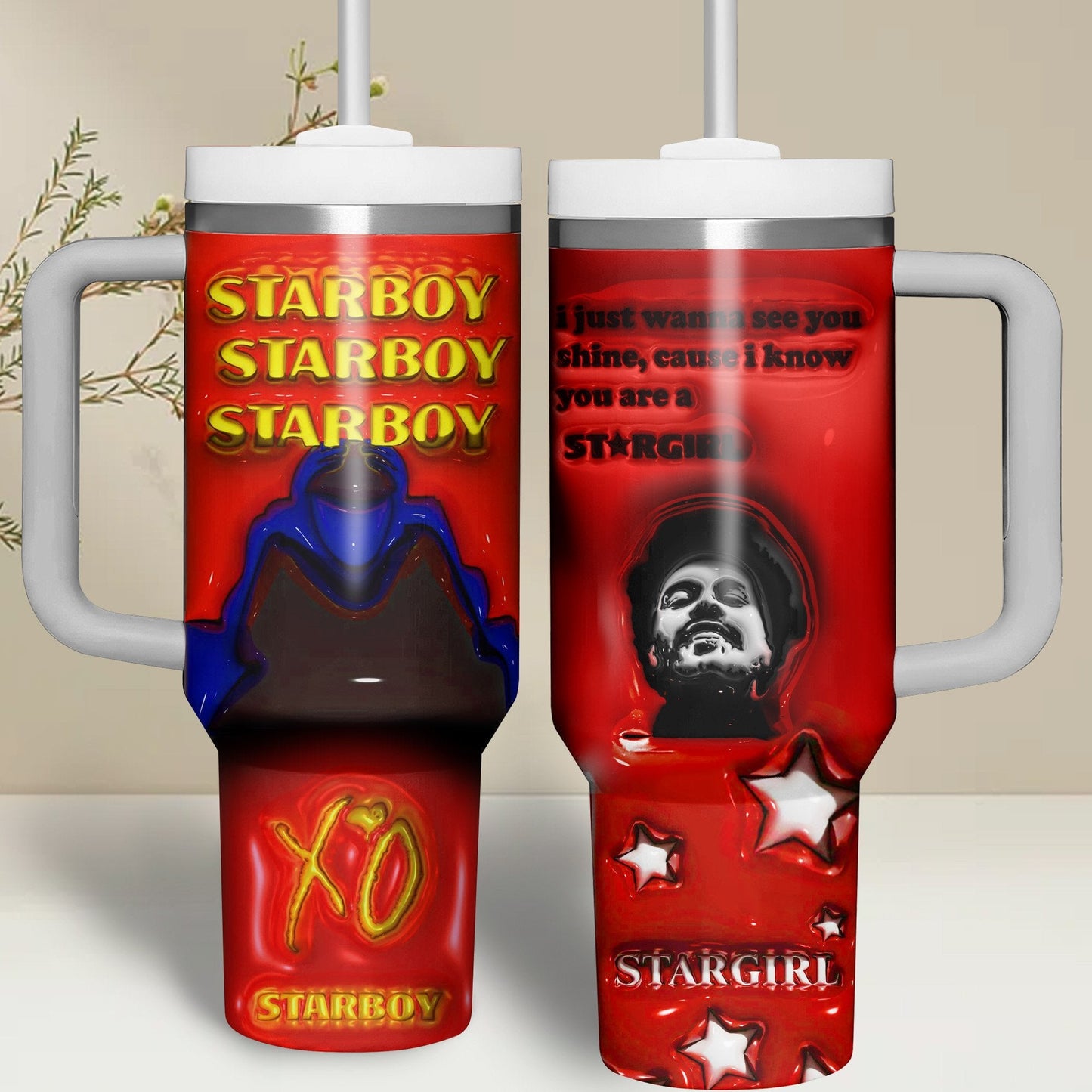 THE WEEKND PREMIUM LIMITED EDITION TUMBLER 40 OZ