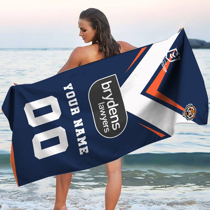 LIMITED EDITION - NEW 16 WTG PERSONALIZED BEACH TOWEL GIFT FOR FANS