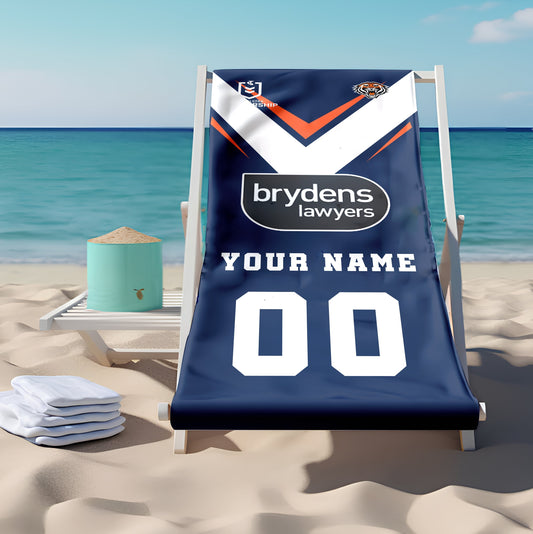 LIMITED EDITION - NEW 16 WTG PERSONALIZED BEACH TOWEL GIFT FOR FANS