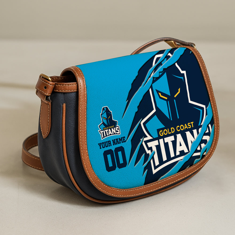 NRL 2025 Custom Saddle Bag
