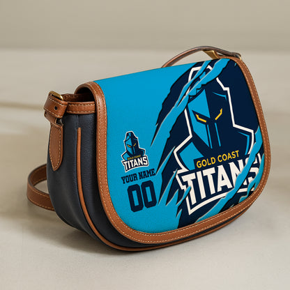 NRL 2025 Custom Saddle Bag