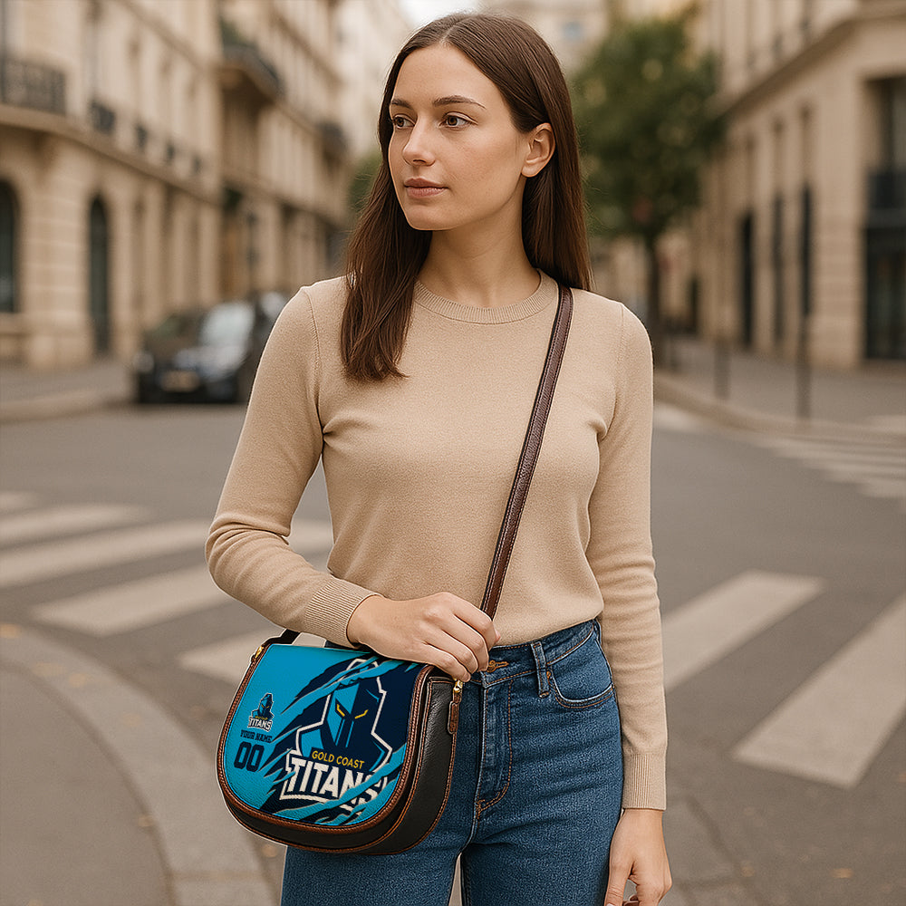 NRL 2025 Custom Saddle Bag