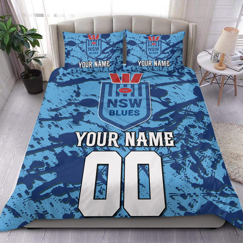 LIMITED EDITION - NEW 19 NSW CUSTOMIZED BEDDING SET FOR FANS