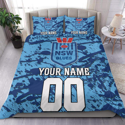 LIMITED EDITION - NEW 19 NSW CUSTOMIZED BEDDING SET FOR FANS